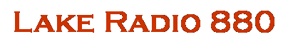 Text Box: Lake Radio 880
